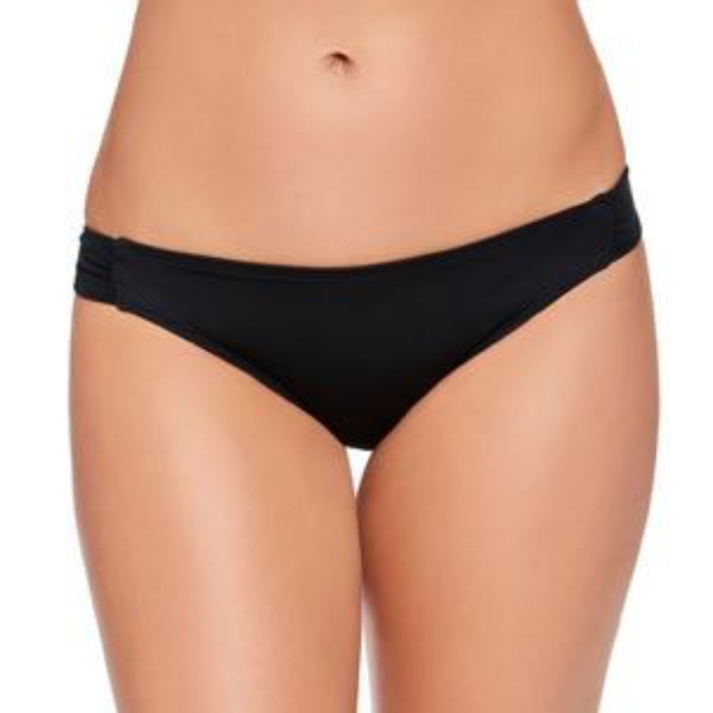 Salt + Cove Side Tab Hipster Bikini Bottom Black XL